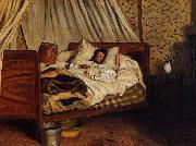 Frederic Bazille Monet after His Accident at the Inn of Chailly Germany oil painting artist